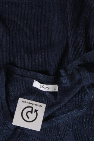 Дамски пуловер Vila Joy, Размер XL, Цвят Син, Цена 7,95 лв.