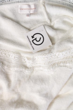 Γυναικείο πουλόβερ Vintage Dressing, Μέγεθος M, Χρώμα Λευκό, Τιμή 7,18 €