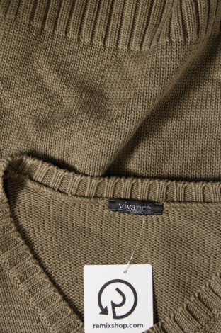 Γυναικείο πουλόβερ Vivance, Μέγεθος M, Χρώμα Πράσινο, Τιμή 5,38 €