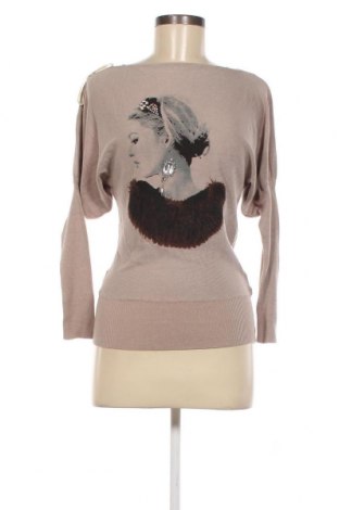 Γυναικείο πουλόβερ Voyelles, Μέγεθος S, Χρώμα  Μπέζ, Τιμή 14,23 €