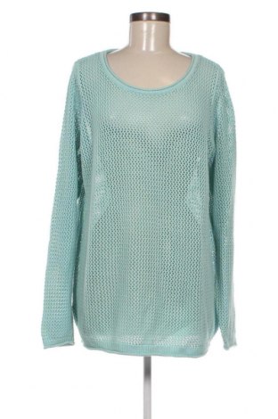 Дамски пуловер Woman By Tchibo, Размер XL, Цвят Син, Цена 29,40 лв.