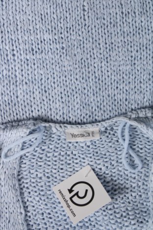 Дамски пуловер Yessica, Размер S, Цвят Син, Цена 7,25 лв.