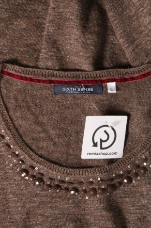 Дамски пуловер Your Sixth Sense, Размер L, Цвят Кафяв, Цена 6,67 лв.