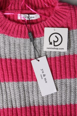 Γυναικείο πουλόβερ Yu & Me, Μέγεθος M, Χρώμα Πολύχρωμο, Τιμή 5,41 €
