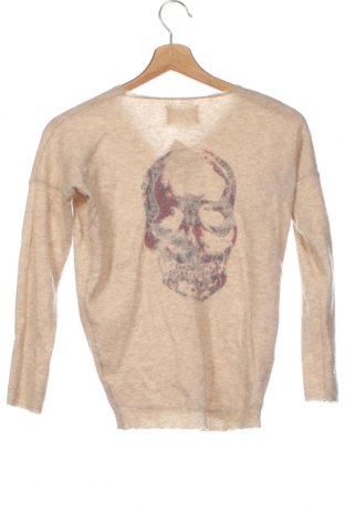 Дамски пуловер Zadig & Voltaire, Размер XS, Цвят Бежов, Цена 164,00 лв.