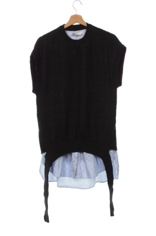 Дамски пуловер Zara, Размер XS, Цвят Черен, Цена 27,00 лв.