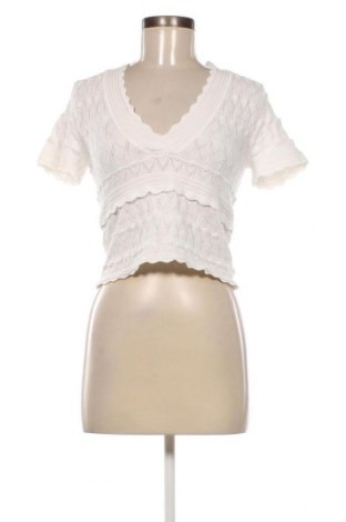 Pulover de femei Zara, Mărime L, Culoare Alb, Preț 44,41 Lei