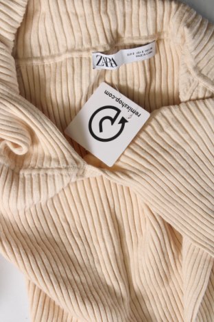 Damenpullover Zara, Größe S, Farbe Beige, Preis 18,79 €