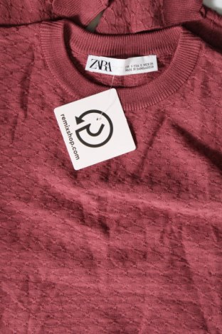 Dámský svetr Zara, Velikost S, Barva Popelavě růžová, Cena  172,00 Kč