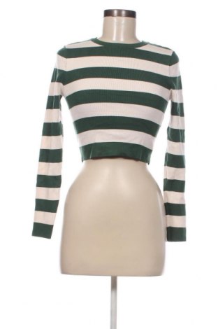 Дамски пуловер Zara, Размер M, Цвят Зелен, Цена 13,50 лв.