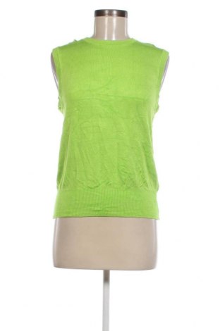 Дамски пуловер Zara, Размер L, Цвят Зелен, Цена 13,50 лв.