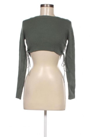 Дамски пуловер Zara, Размер M, Цвят Зелен, Цена 6,75 лв.