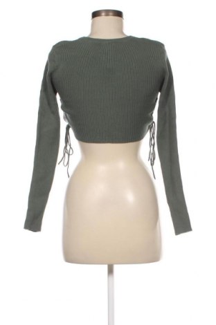Дамски пуловер Zara, Размер M, Цвят Зелен, Цена 6,75 лв.