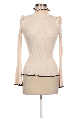 Pulover de femei Zara, Mărime L, Culoare Ecru, Preț 44,41 Lei
