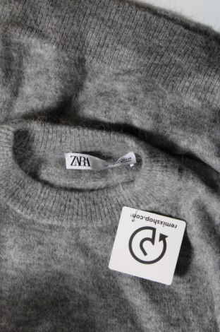 Дамски пуловер Zara, Размер S, Цвят Сив, Цена 14,23 лв.