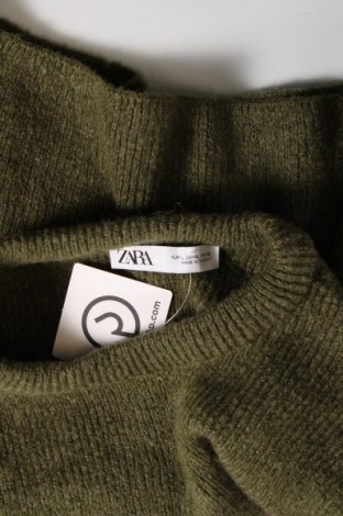 Γυναικείο πουλόβερ Zara, Μέγεθος XL, Χρώμα Πράσινο, Τιμή 5,01 €