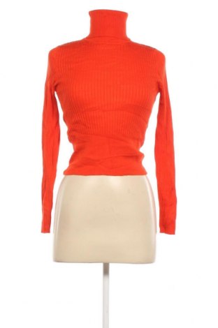 Дамски пуловер Zara, Размер M, Цвят Оранжев, Цена 13,50 лв.