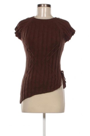 Дамски пуловер Zara, Размер L, Цвят Кафяв, Цена 8,10 лв.