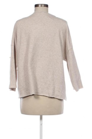 Дамски пуловер Zara, Размер L, Цвят Бежов, Цена 9,45 лв.