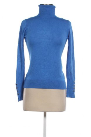 Дамски пуловер Zara, Размер S, Цвят Син, Цена 26,50 лв.