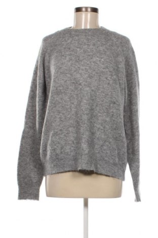 Дамски пуловер Zara, Размер L, Цвят Сив, Цена 16,42 лв.