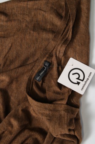 Γυναικείο πουλόβερ Zara Knitwear, Μέγεθος S, Χρώμα Καφέ, Τιμή 4,18 €