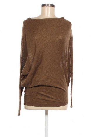 Дамски пуловер Zara Knitwear, Размер S, Цвят Кафяв, Цена 13,50 лв.
