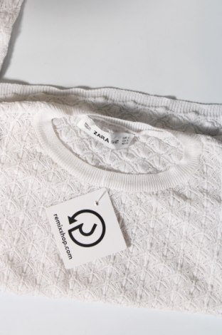 Damenpullover Zara Knitwear, Größe S, Farbe Weiß, Preis € 5,54
