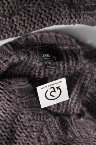 Damenpullover Zara Knitwear, Größe M, Farbe Grau, Preis 5,07 €