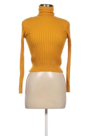 Дамски пуловер Zara Knitwear, Размер S, Цвят Жълт, Цена 12,17 лв.
