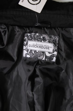 Damen Trenchcoat Clockhouse, Größe XL, Farbe Schwarz, Preis 52,19 €