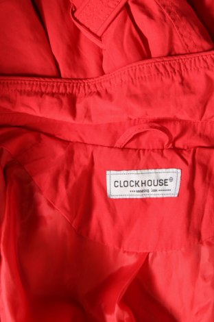 Damen Trenchcoat Clockhouse, Größe S, Farbe Rot, Preis 7,83 €