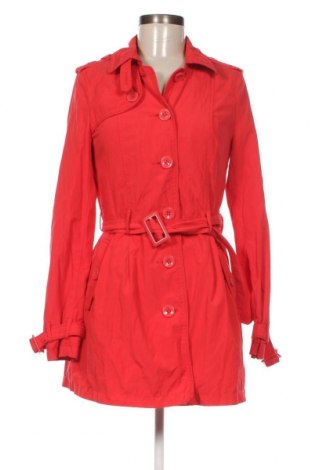 Damen Trenchcoat Clockhouse, Größe S, Farbe Rot, Preis 7,83 €