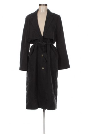 Damen Trenchcoat Monki, Größe M, Farbe Schwarz, Preis 43,14 €