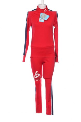 Damen Trainingsanzug Odlo, Größe S, Farbe Rot, Preis 35,16 €