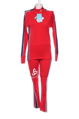 Costum trening de damă Odlo, Mărime M, Culoare Roșu, Preț 407,89 Lei