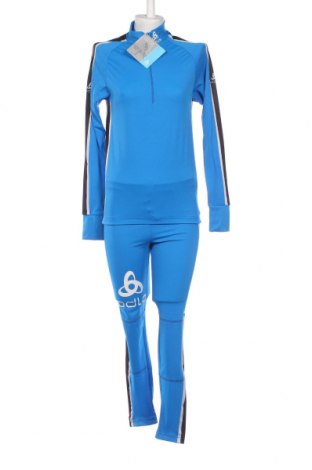 Costum trening de damă Odlo, Mărime S, Culoare Albastru, Preț 407,89 Lei