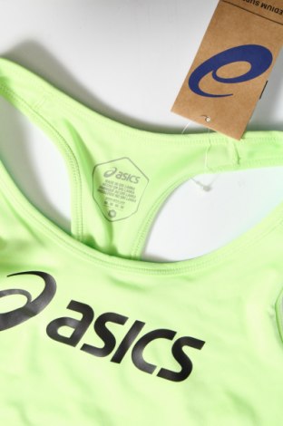 Γυναίκειο αθλητικό τοπ ASICS, Μέγεθος M, Χρώμα Πράσινο, Τιμή 39,69 €