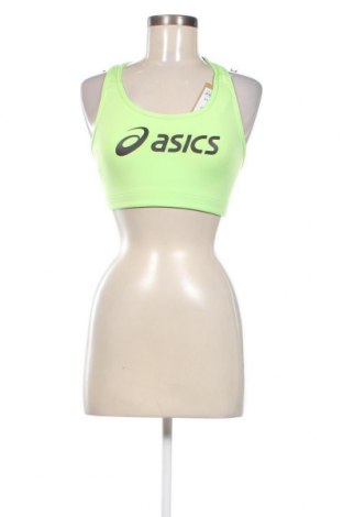 Дамски спортен топ ASICS, Размер M, Цвят Зелен, Цена 34,65 лв.