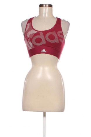 Γυναίκειο αθλητικό τοπ Adidas, Μέγεθος XS, Χρώμα Κόκκινο, Τιμή 10,43 €