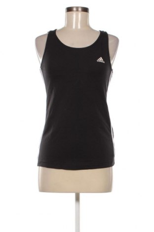 Γυναίκειο αθλητικό τοπ Adidas, Μέγεθος L, Χρώμα Μαύρο, Τιμή 17,39 €
