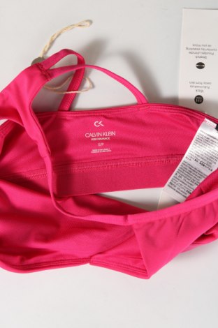 Top sport de damă. Calvin Klein, Mărime S, Culoare Roz, Preț 253,29 Lei