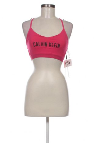 Γυναίκειο αθλητικό τοπ Calvin Klein, Μέγεθος S, Χρώμα Ρόζ , Τιμή 17,86 €