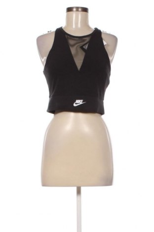 Damen Sporttop Nike, Größe M, Farbe Schwarz, Preis 39,69 €