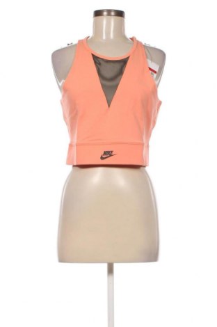 Γυναίκειο αθλητικό τοπ Nike, Μέγεθος L, Χρώμα Πορτοκαλί, Τιμή 17,86 €