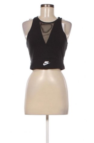 Дамски спортен топ Nike, Размер M, Цвят Черен, Цена 77,00 лв.