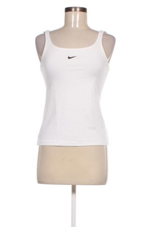 Дамски спортен топ Nike, Размер M, Цвят Бял, Цена 20,40 лв.