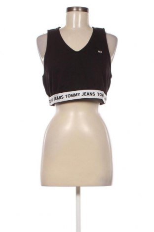 Damen Sporttop Tommy Jeans, Größe XL, Farbe Schwarz, Preis 20,18 €