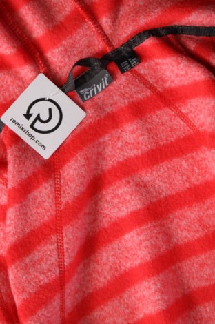 Damen Sweatshirt Crivit, Größe M, Farbe Rot, Preis 6,46 €