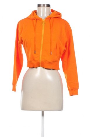 Γυναικείο φούτερ Jennyfer, Μέγεθος XXS, Χρώμα Πορτοκαλί, Τιμή 8,06 €